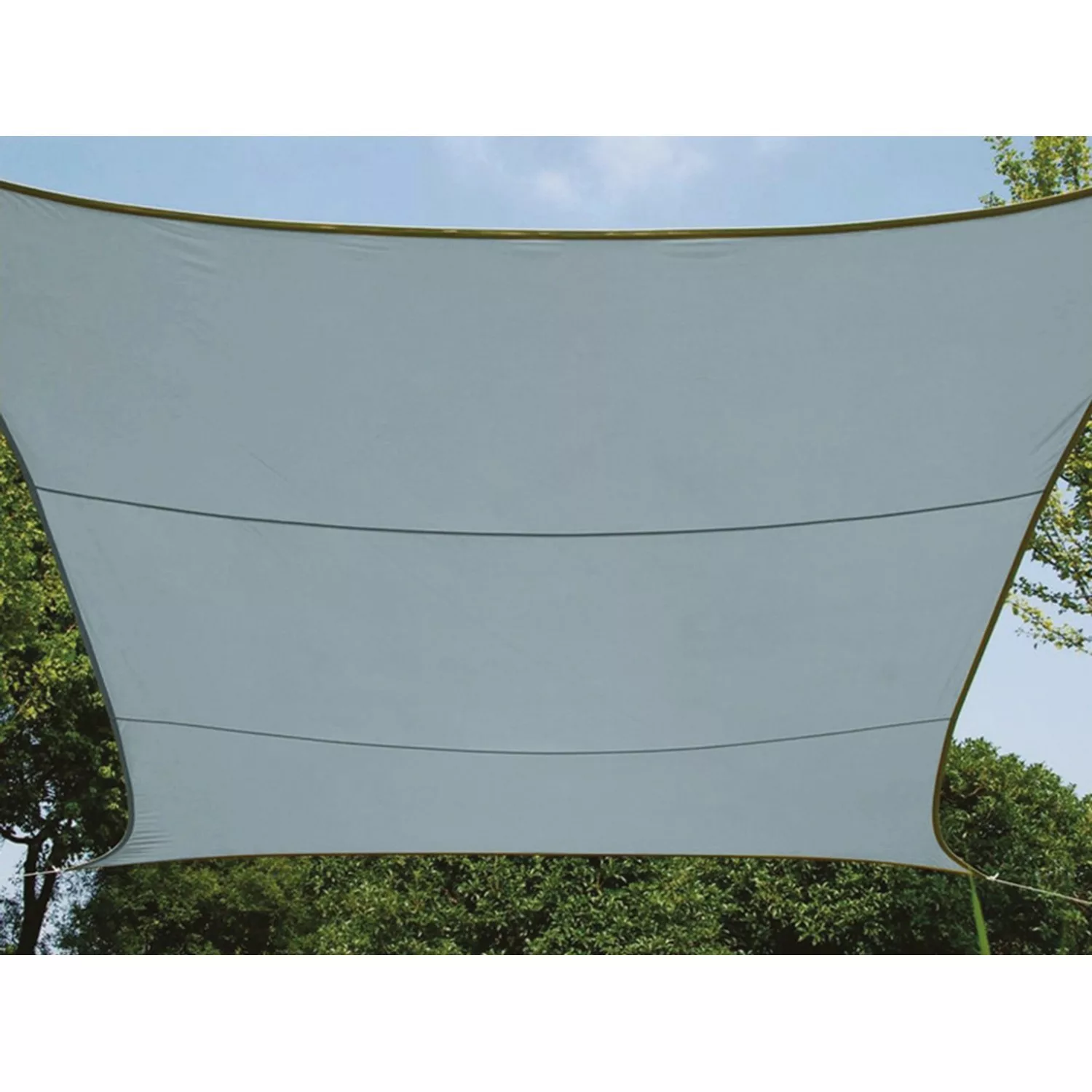 Sonnensegel Lichtgrau Rechteckig  4 x 3 m günstig online kaufen