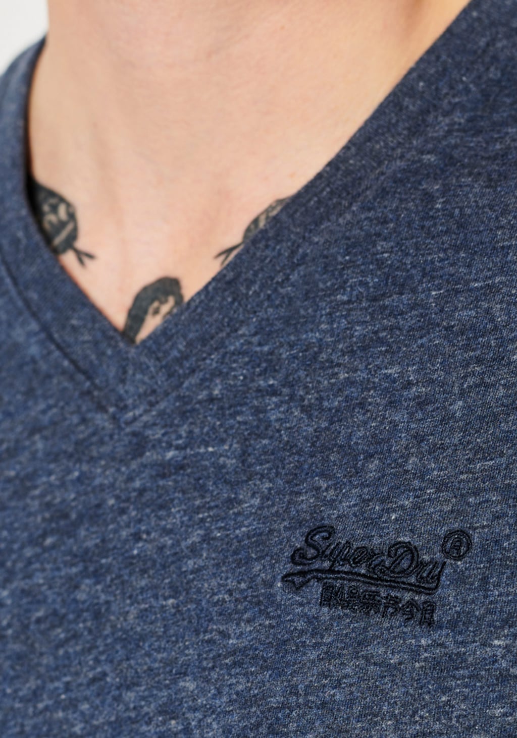 Superdry V-Shirt "VINTAGE LOGO EMB VEE" günstig online kaufen