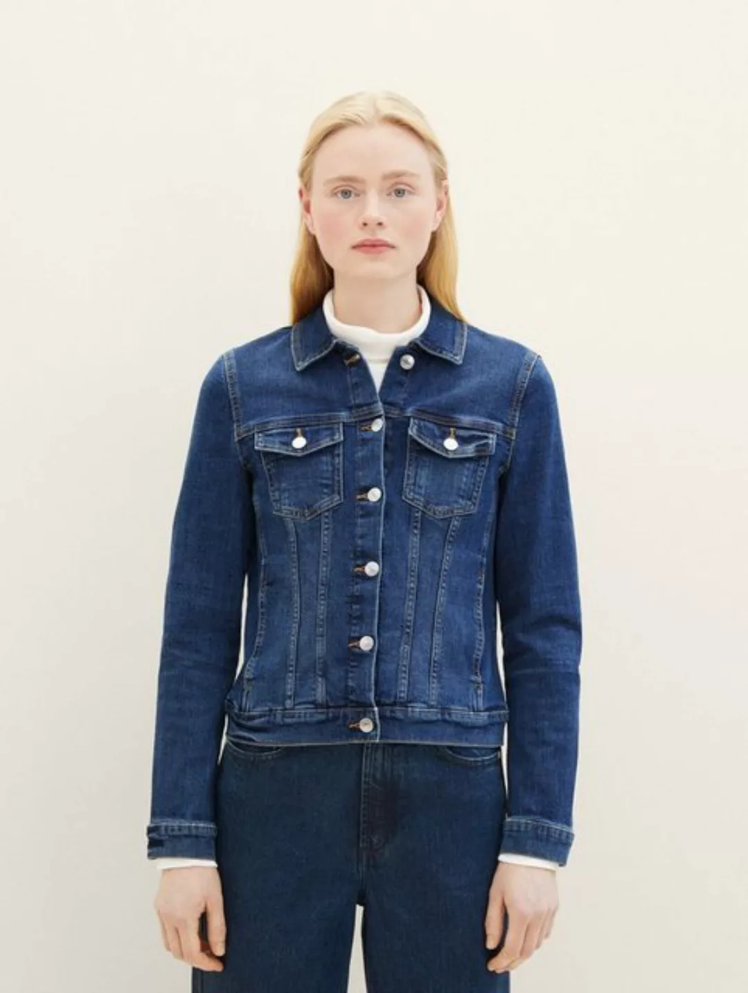 TOM TAILOR Denim Jeansjacke (1-St) günstig online kaufen