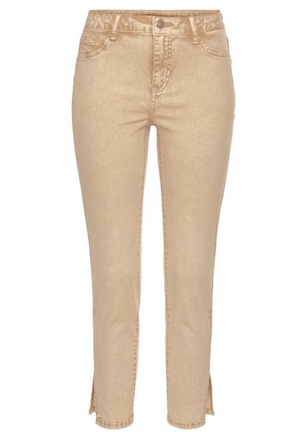 Vivance 7/8-Jeggings mit Schlitz am Saum, Stretch, Basic, schmale Passform günstig online kaufen