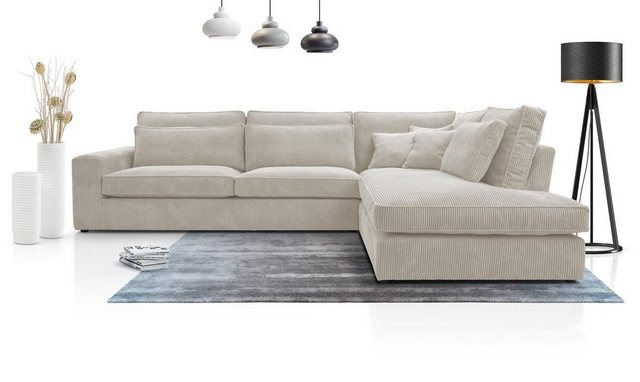 Beautysofa Ecksofa PARMA Die Lieferung beinhaltet die Lieferung in die Wohn günstig online kaufen