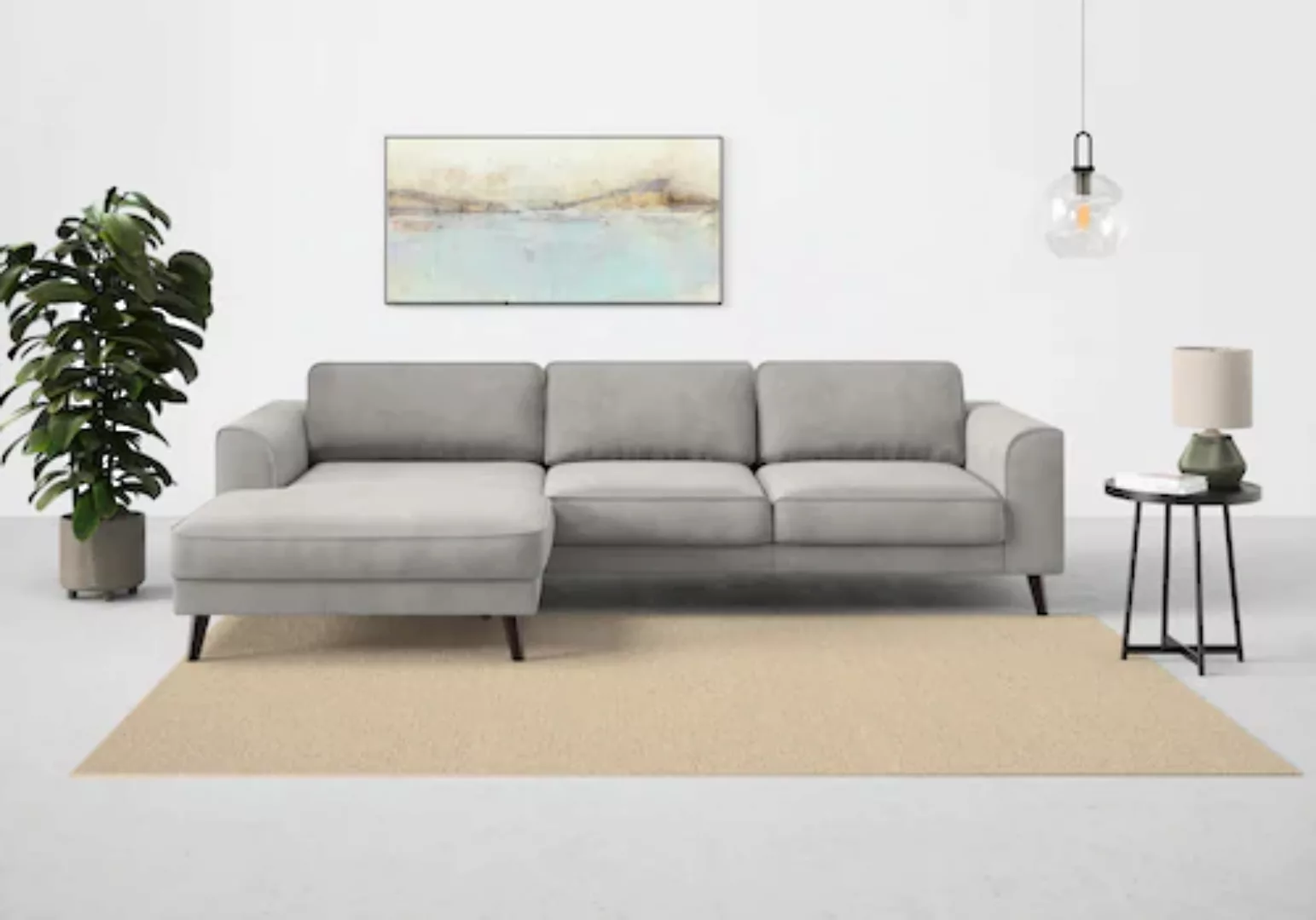 TRENDMANUFAKTUR Ecksofa "Lumber Jack, elegantes Designsofa, L-Form", wahlwe günstig online kaufen