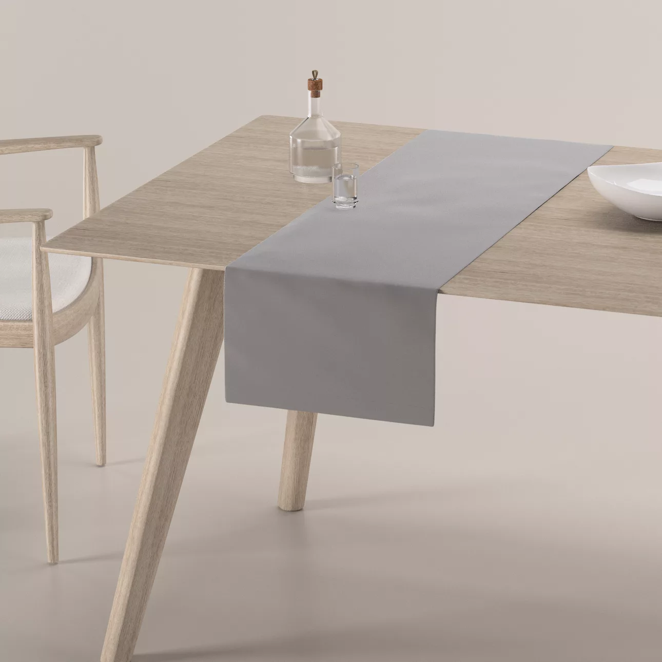 Tischläufer, taupengrau, 40 x 130 cm, Velvet (704-11) günstig online kaufen