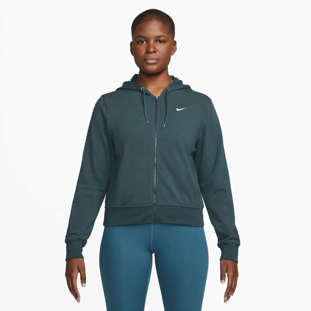 Nike Trainingsjacke "DRI-FIT ONE WOMENS FULL-ZIP HOODIE" günstig online kaufen