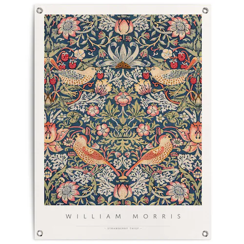 Reinders Poster "William Morris - Erdbeerdieb", Outdoor für Garten oder Bal günstig online kaufen