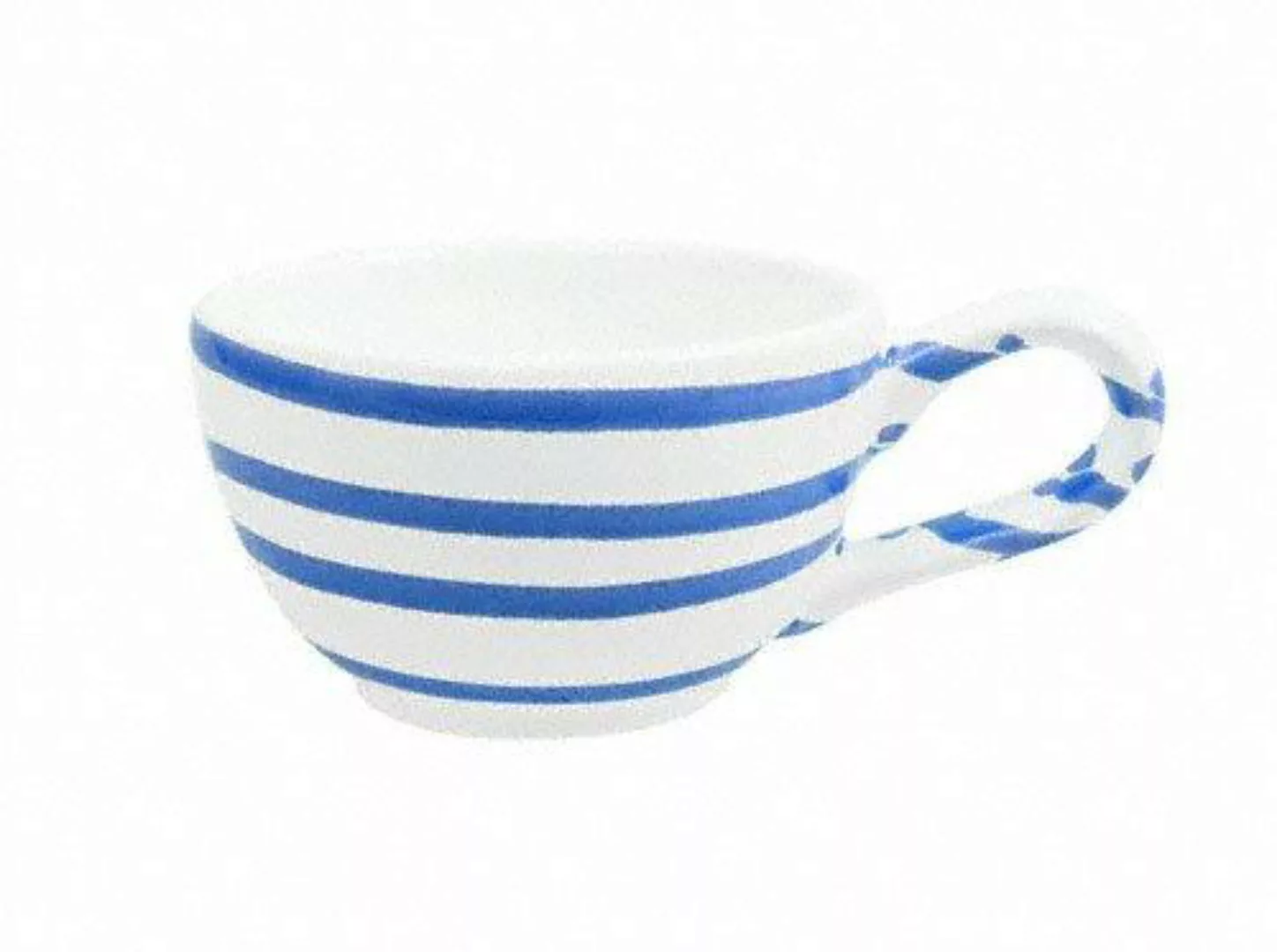 Gmundner Keramik Blaugeflammt Mokka-/Espresso-Obertasse glatt 0,06 L / h: 4 günstig online kaufen
