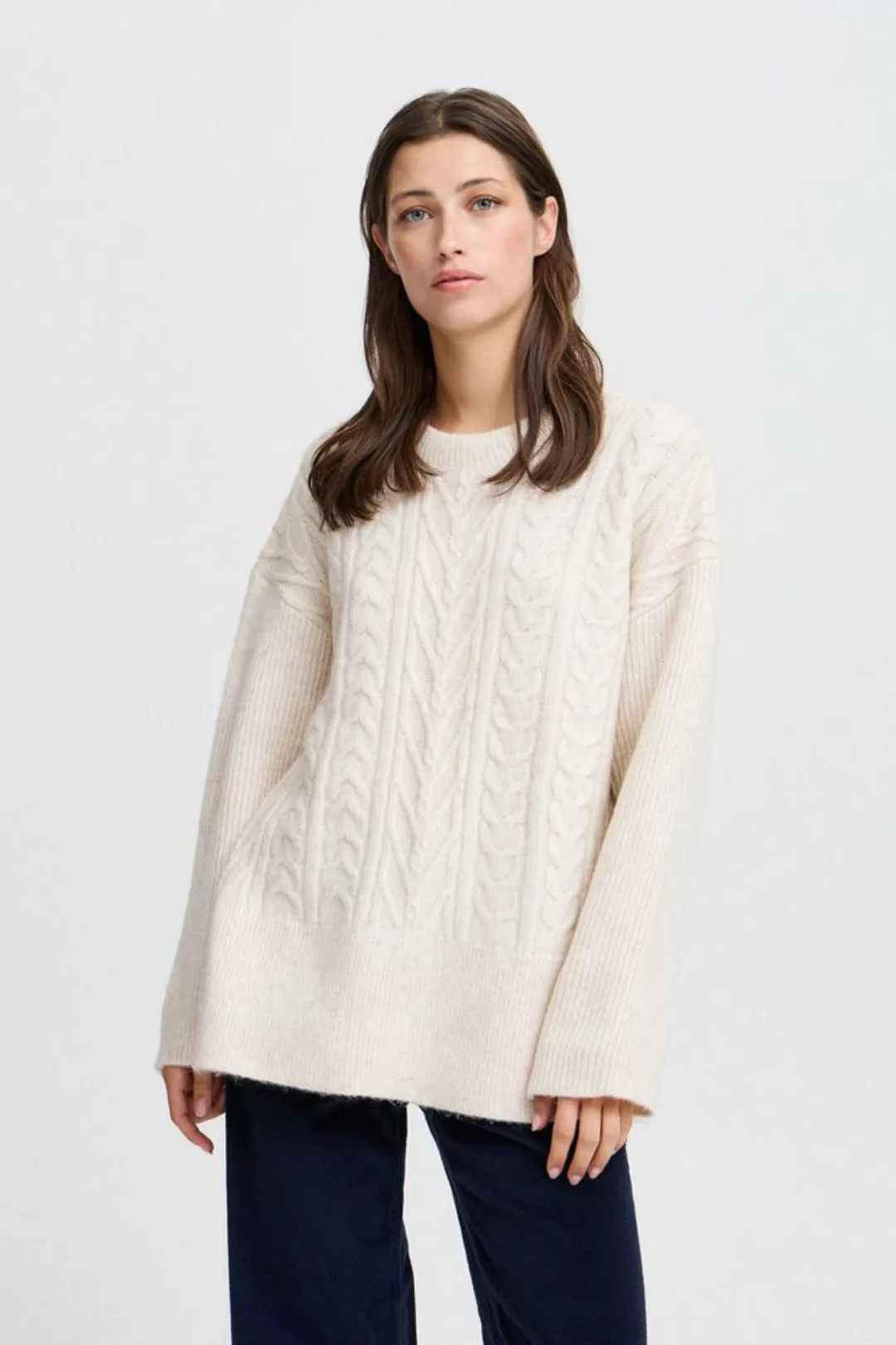 b.young Strickpullover BYNELLO ONECK JUMPER - modischer Strickpullover günstig online kaufen