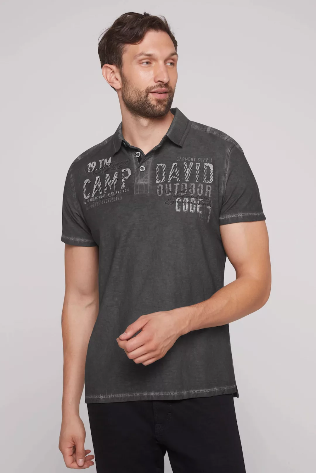 CAMP DAVID Poloshirt, aus Baumwolle günstig online kaufen