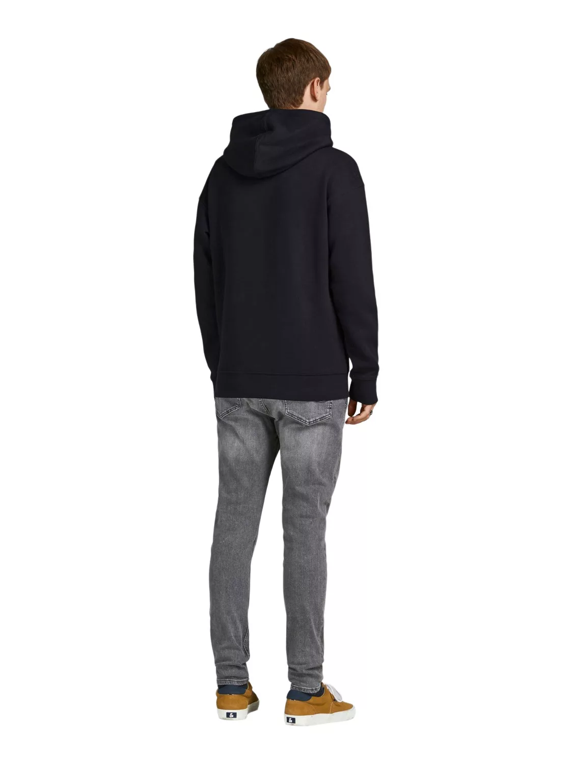 Jack & Jones Herren Hoodie Kapuzenpullover JJEBRADLEY- Relaxed Fit günstig online kaufen