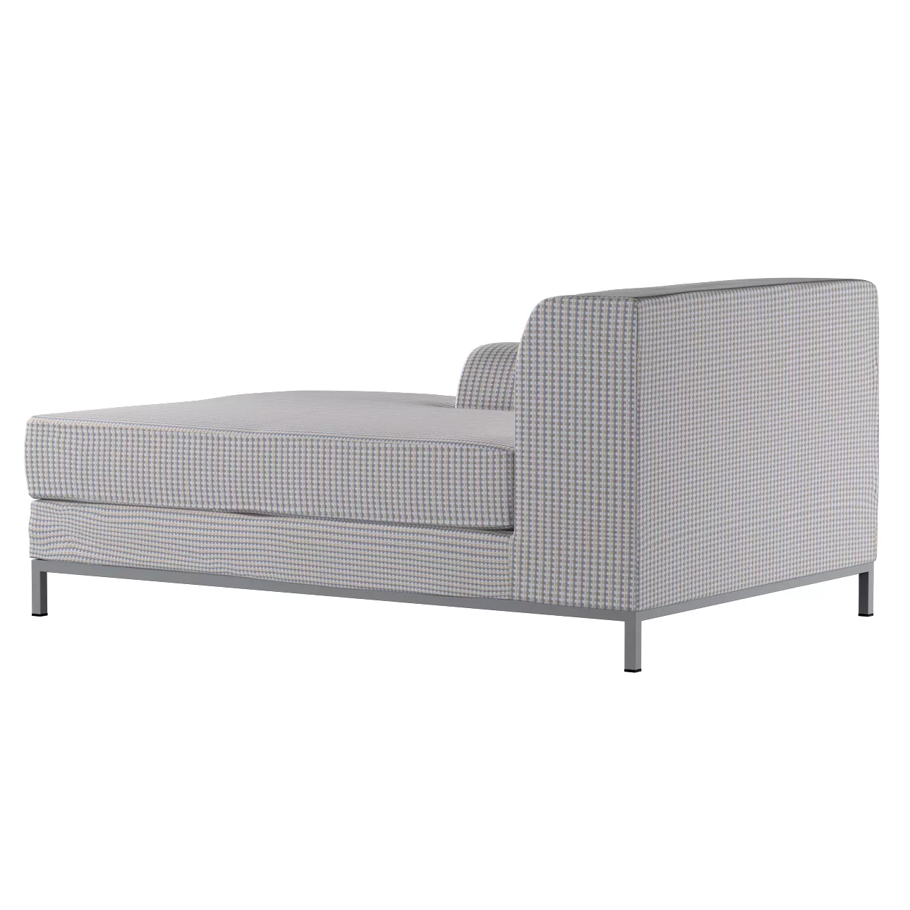 Bezug für Kramfors Sofa Recamiere links, beige-blau, Bezug für Recamiere li günstig online kaufen