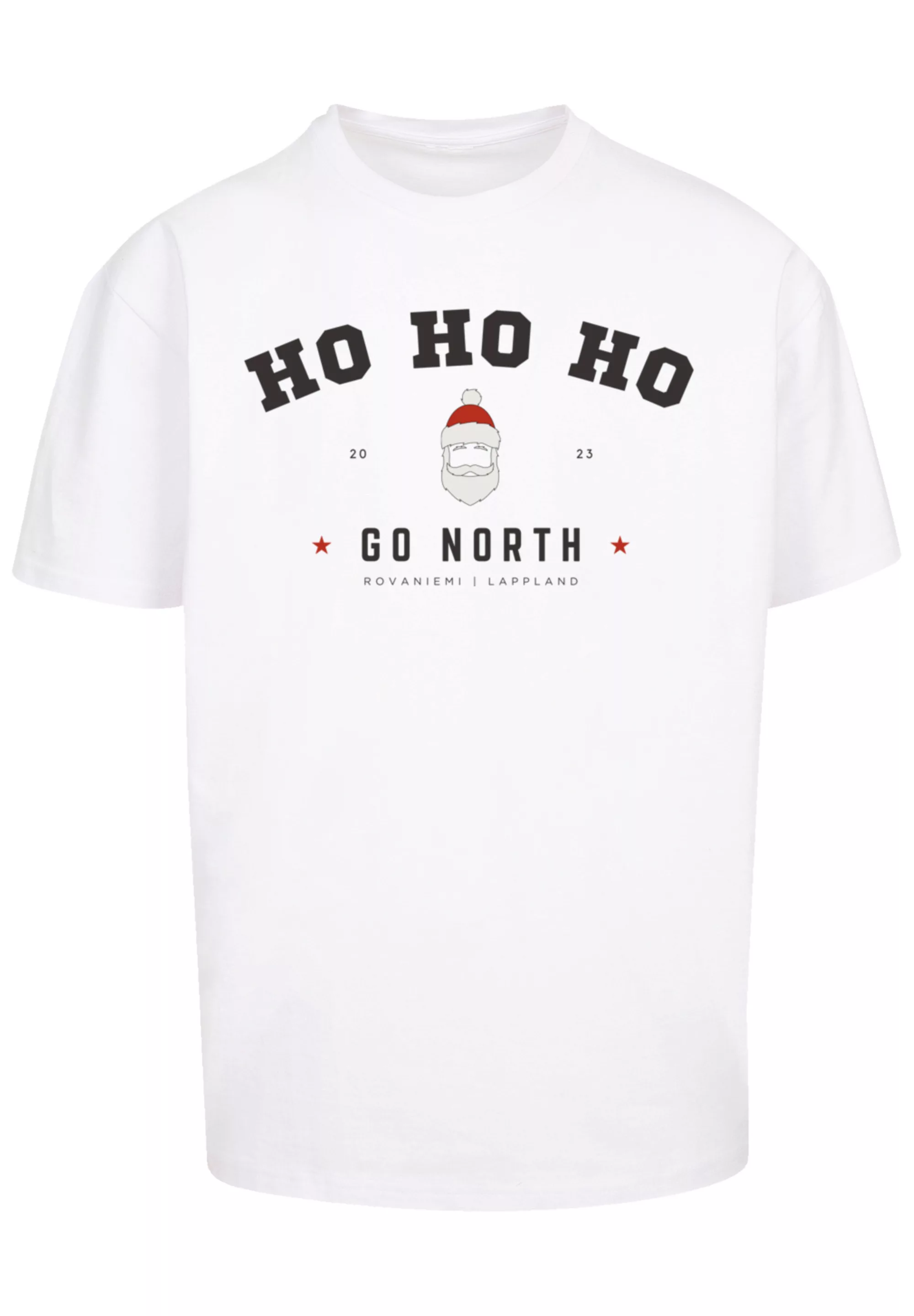 F4NT4STIC T-Shirt "Ho Ho Ho Santa Claus Weihnachten", Weihnachten, Geschenk günstig online kaufen