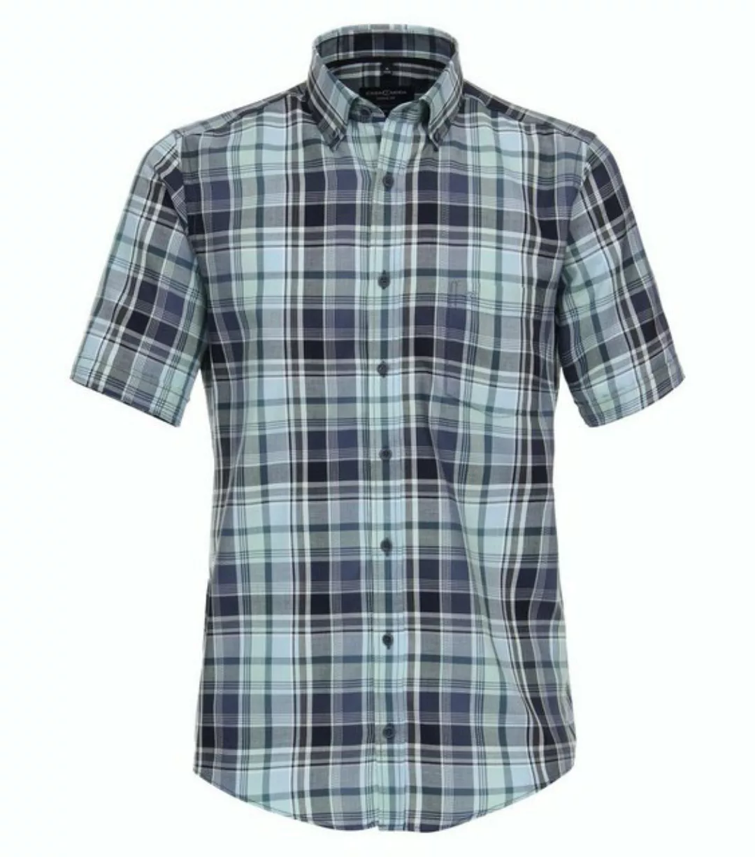 CASAMODA Kurzarmhemd - Freizeithemd mit Print - Palmen-Print - Hawaiihemd - günstig online kaufen
