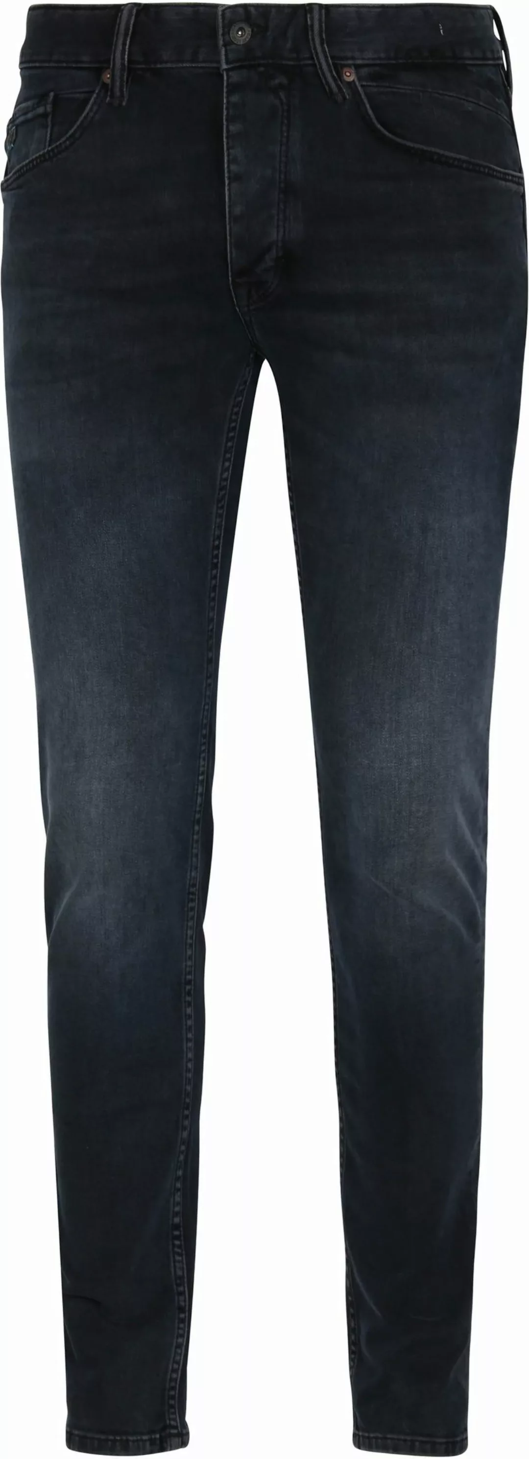 Cast Iron Riser Slim Jeans Vintage Washed Denim Schwarz - Größe W 31 - L 34 günstig online kaufen