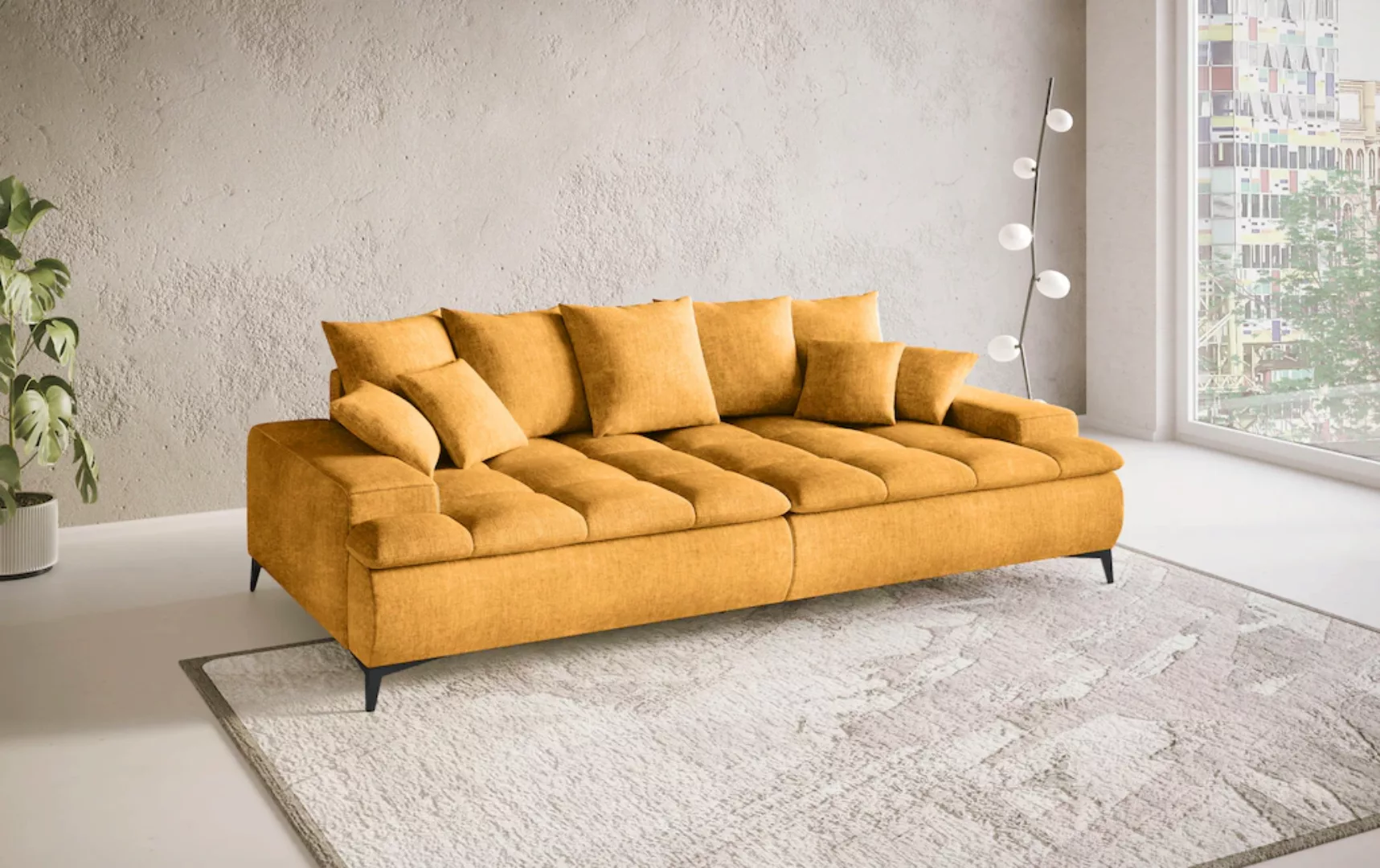 Mr. Couch Big-Sofa "Haiti III", Mit Kaltschaum, bis 140 kg belastbar günstig online kaufen