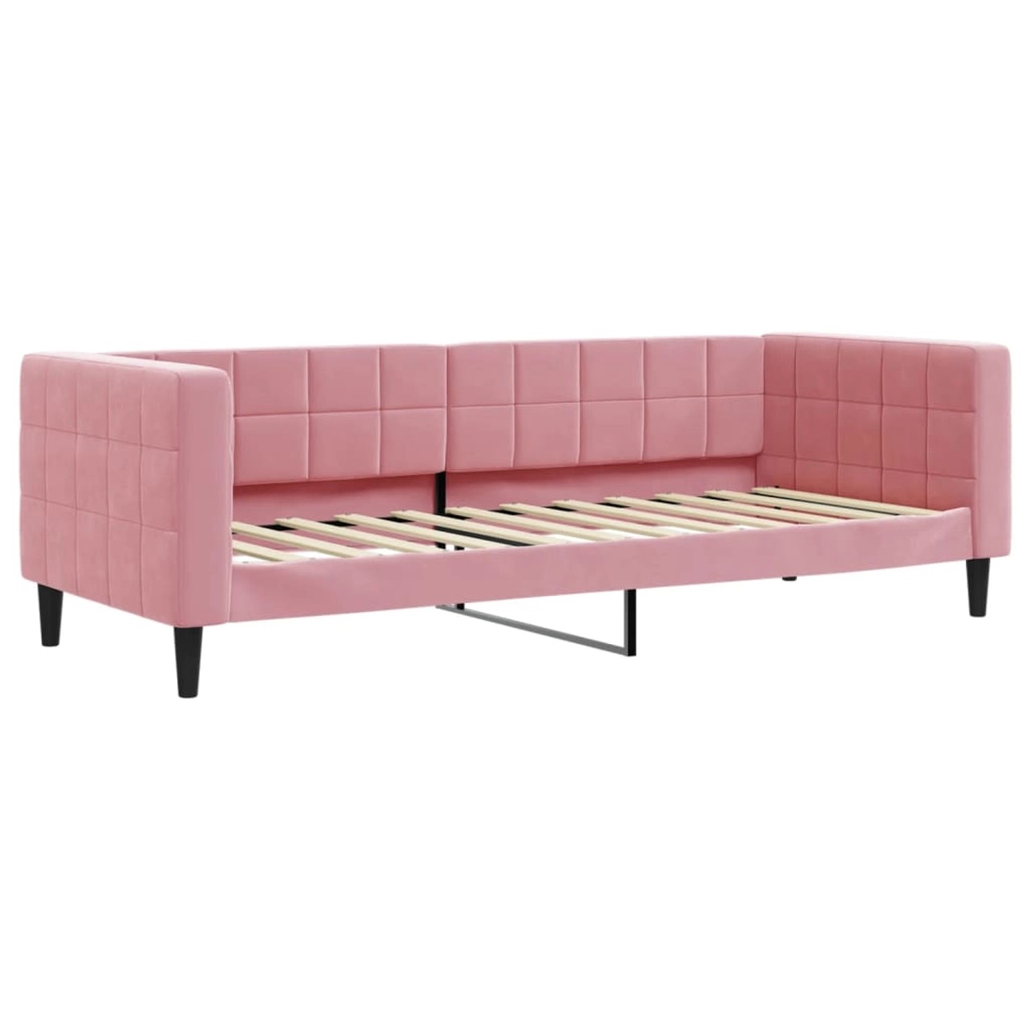 vidaXL Gästebett Tagesbett Rosa 80x200 cm Samt Gästebett Gästecouch Gästeso günstig online kaufen