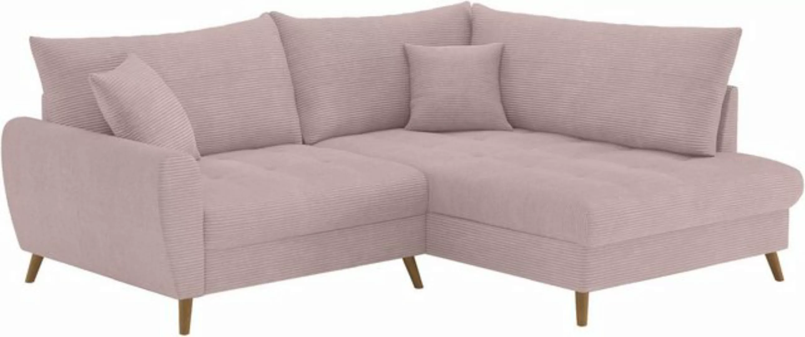 Home affaire Ecksofa "Blackburn II, L-Form", Mit Kaltschaumpolsterung bis 1 günstig online kaufen