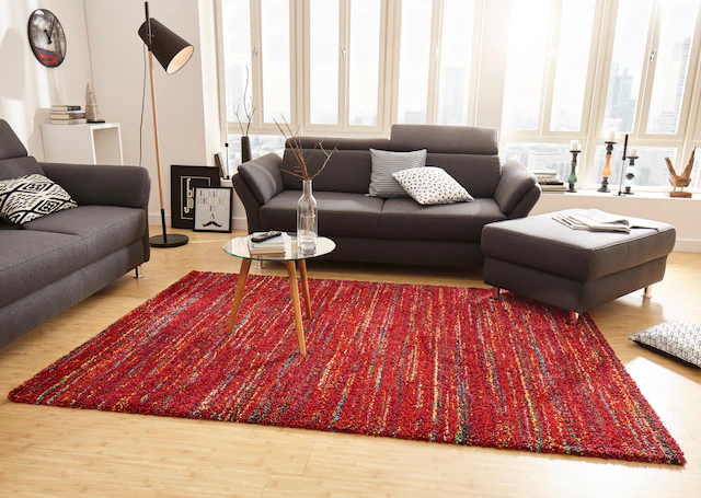 HANSE Home Hochflor-Teppich »Chic«, rechteckig, 30 mm Höhe, Shaggy, Weich, günstig online kaufen