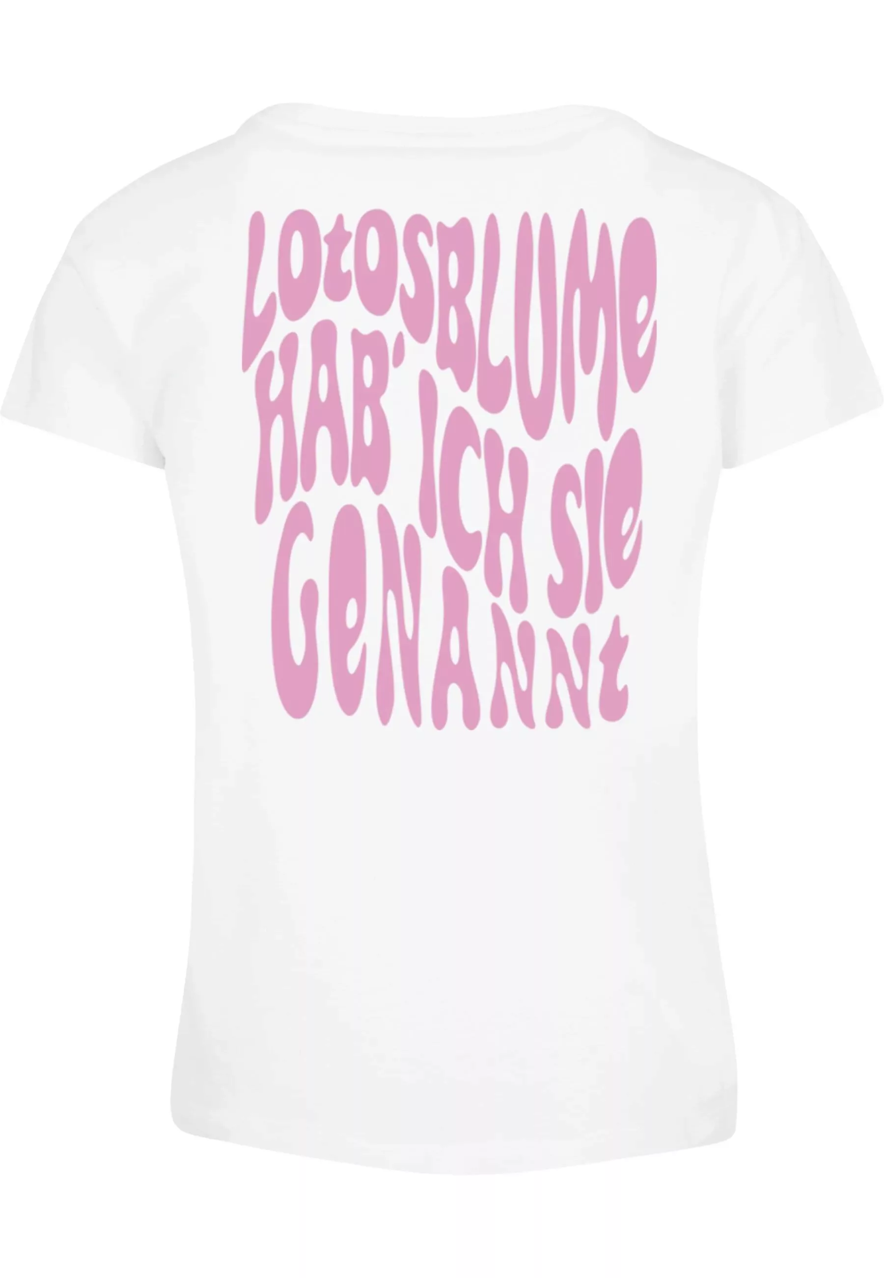 Merchcode T-Shirt "Merchcode Ladies Die Flippers - Lotosblume T-Shirt", (1 günstig online kaufen