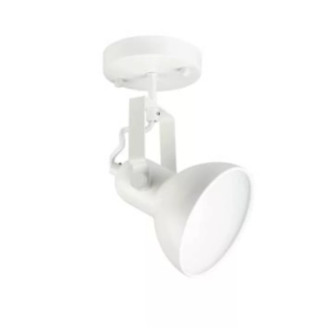 Weiße Spot Lampe DALLAS Retro Design E14 verstellbar günstig online kaufen