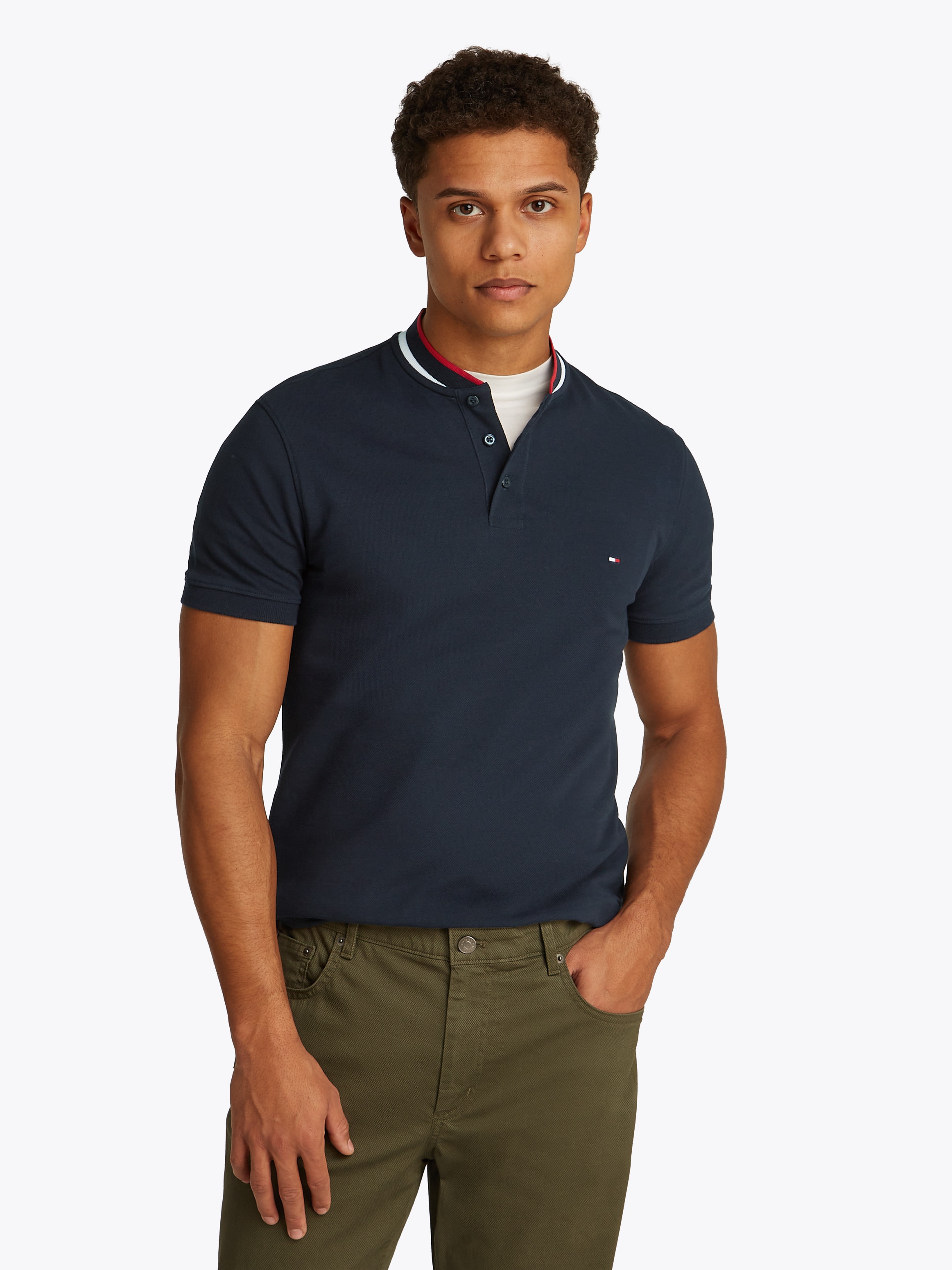 Tommy Hilfiger Poloshirt MAO RWB TIPPED SLIM POLO günstig online kaufen