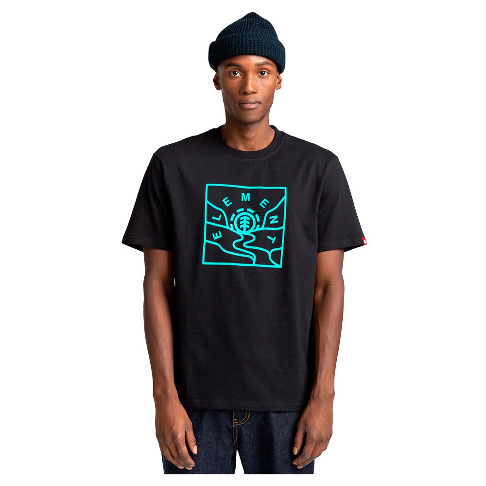 Element Kimos Kurzärmeliges T-shirt XL Flint Black günstig online kaufen