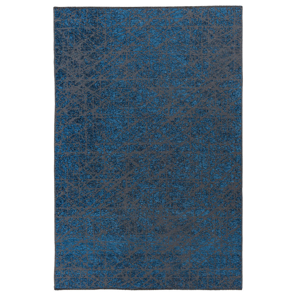 360Living Teppich Kalevi blau B/L: ca. 80x150 cm günstig online kaufen