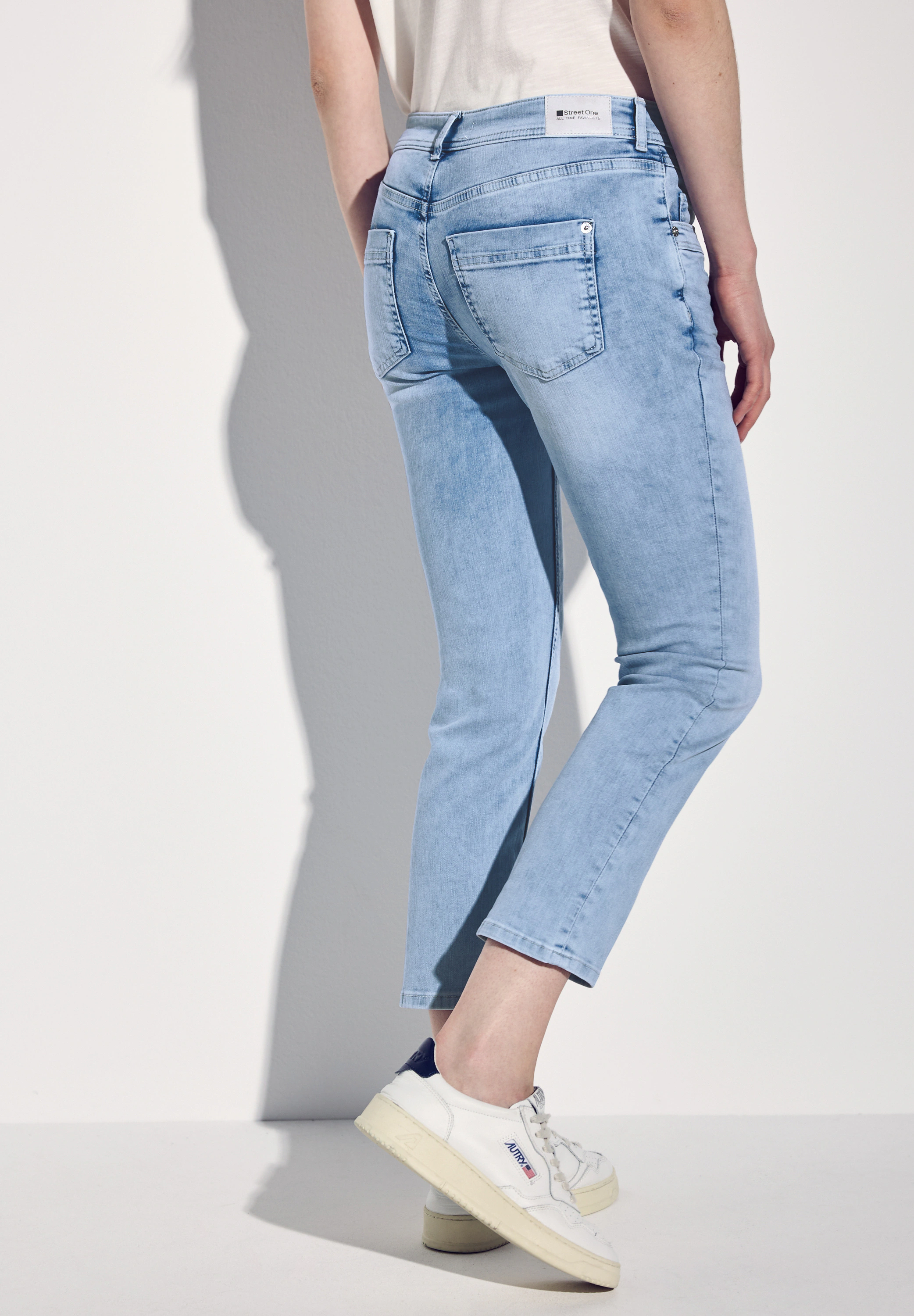 STREET ONE Gerade Jeans, 5-Pocket-Style günstig online kaufen
