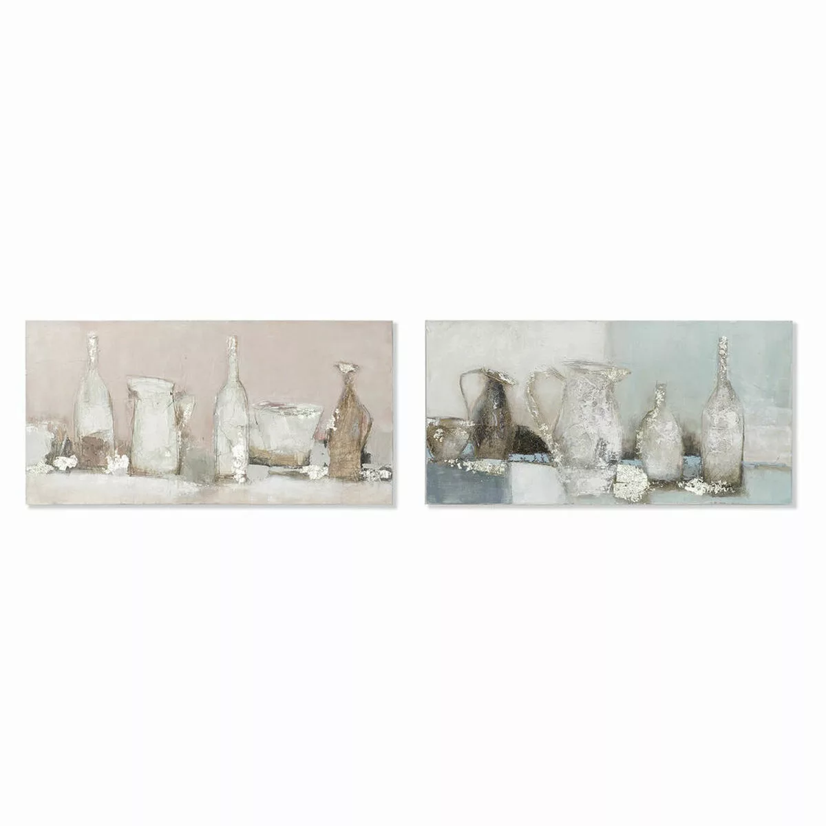 Bild Dkd Home Decor 8424001849130 Vase Leinwand (120 X 3,8 X 60 Cm) (2 Stüc günstig online kaufen