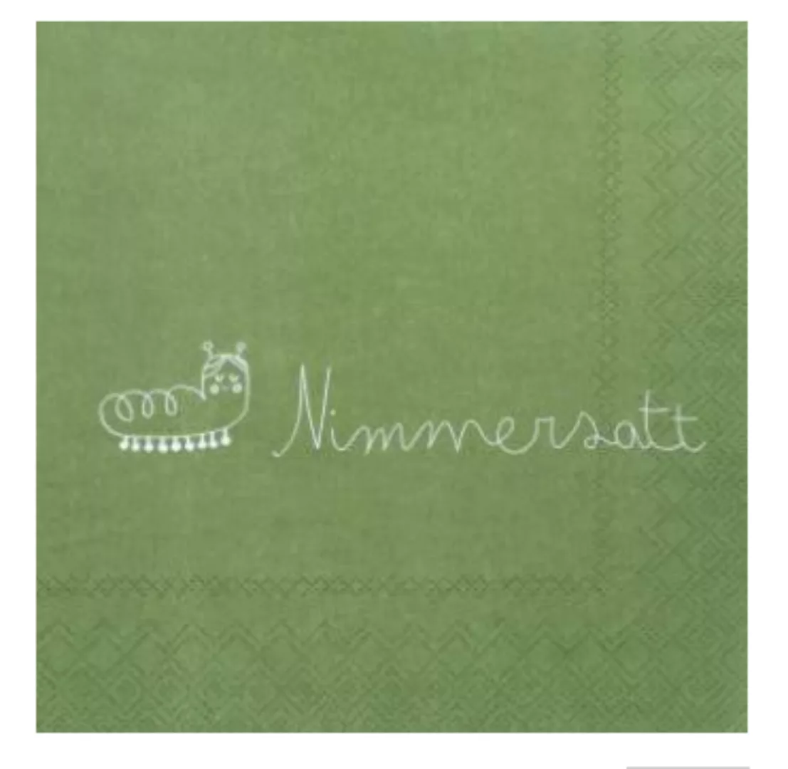 Dining Serviette Nimmersatt 33*33 cm günstig online kaufen