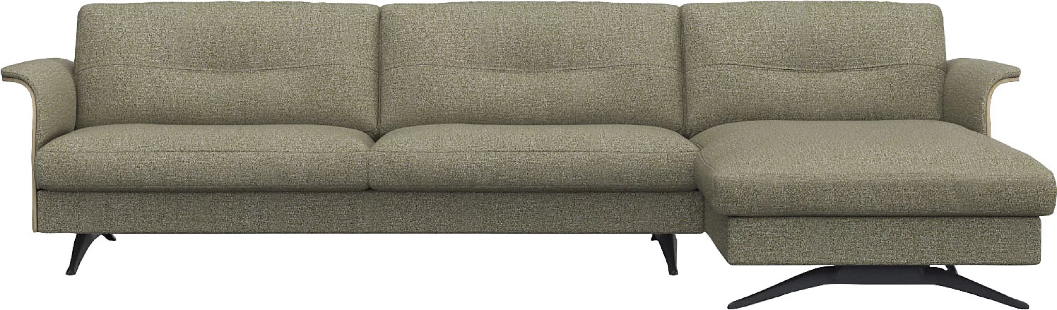 FLEXLUX Ecksofa »Glow, super bequem durch hochwertigem Sitzaufbau mit Feder günstig online kaufen