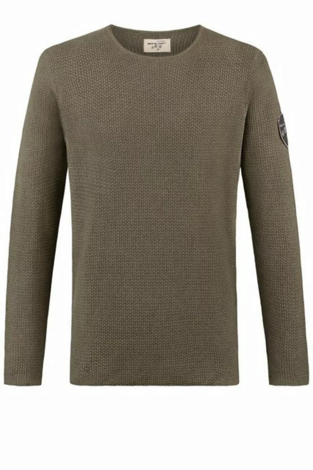 Stockerpoint Strickpullover Strickpullover Herren - PEDRO - natur, oliv günstig online kaufen