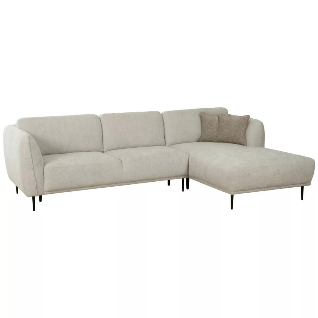 Schlafsofa Lozan schwarz B/H/T/L: ca. 230x49x86x84 cm günstig online kaufen