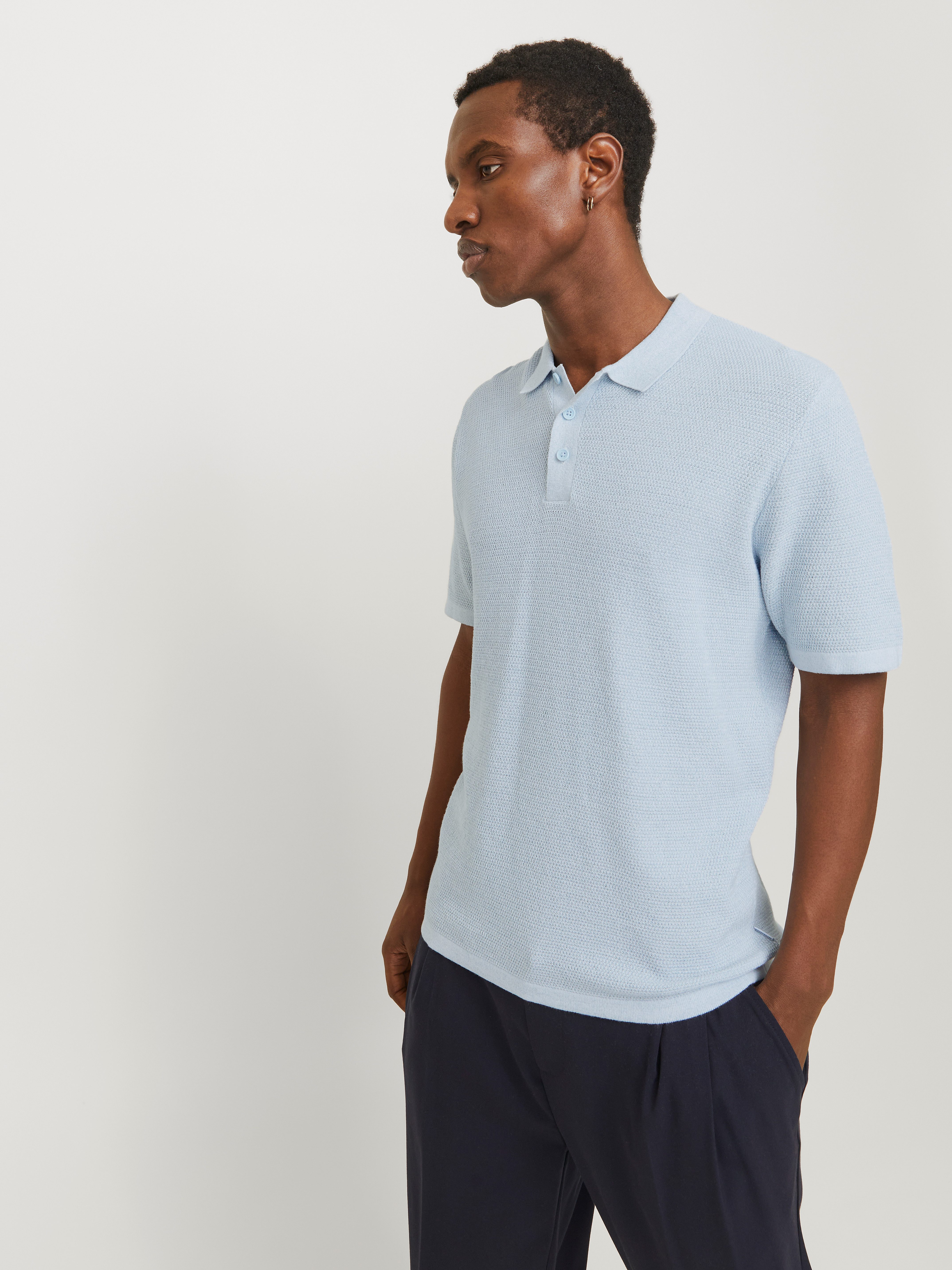 Jack & Jones Kurzarmpullover JJEGEORGE KNIT günstig online kaufen
