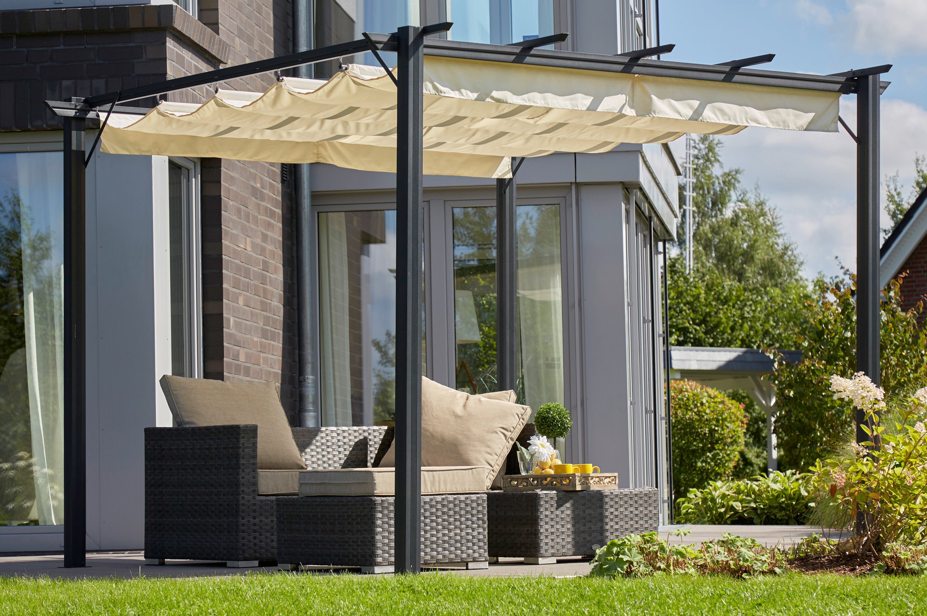 KONIFERA Pavillon Pergola Tilos, BxTxH: 400x300x216 günstig online kaufen