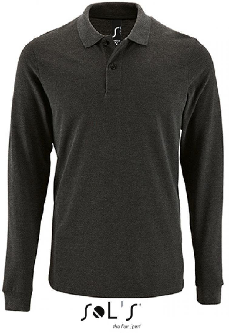 SOLS Langarm-Poloshirt Herren Long-Sleeve Piqué Polo günstig online kaufen