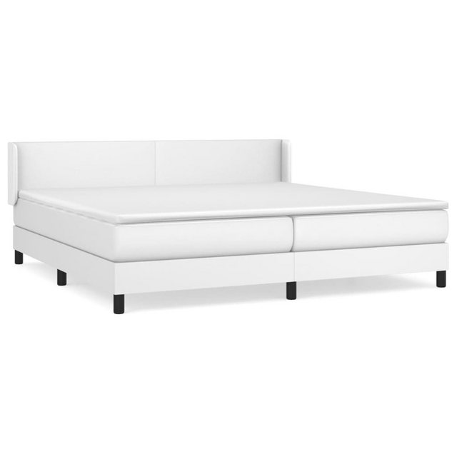 vidaXL Boxspringbett Bett Boxspringbett mit Matratze & Topper Kunstleder ve günstig online kaufen