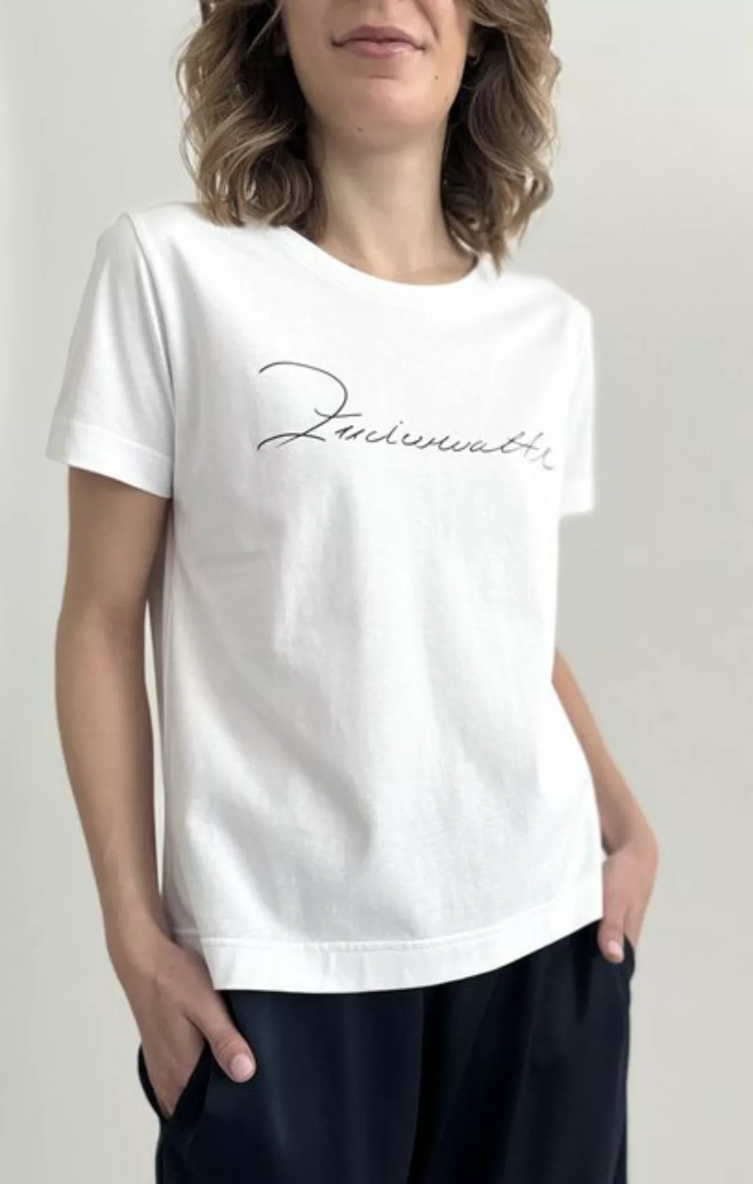 Zuckerwatte T-Shirt Boyfriend Style, aus 100% Baumwolle günstig online kaufen