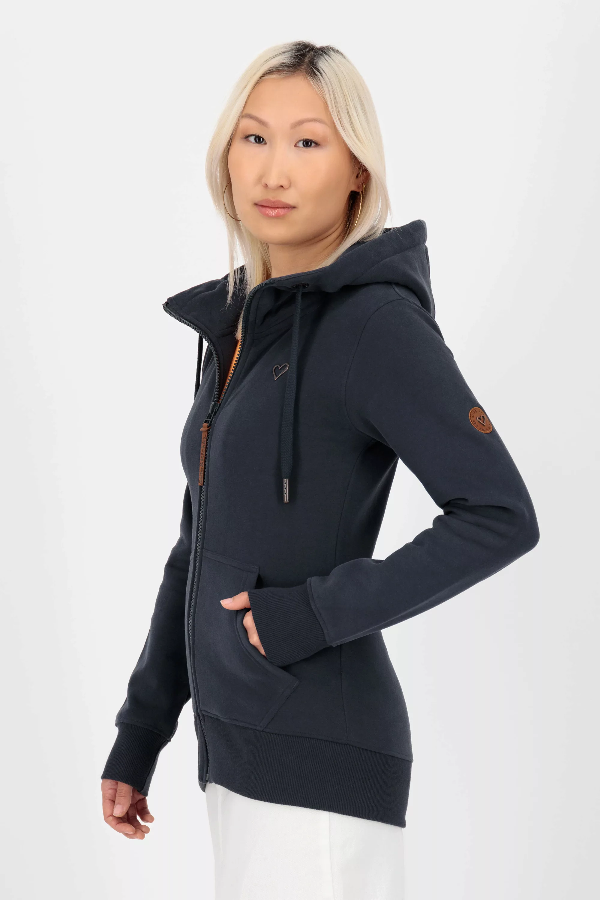 Alife & Kickin Kapuzensweatjacke "DelphineAK A Sweat Jacket Damen Kapuzensw günstig online kaufen