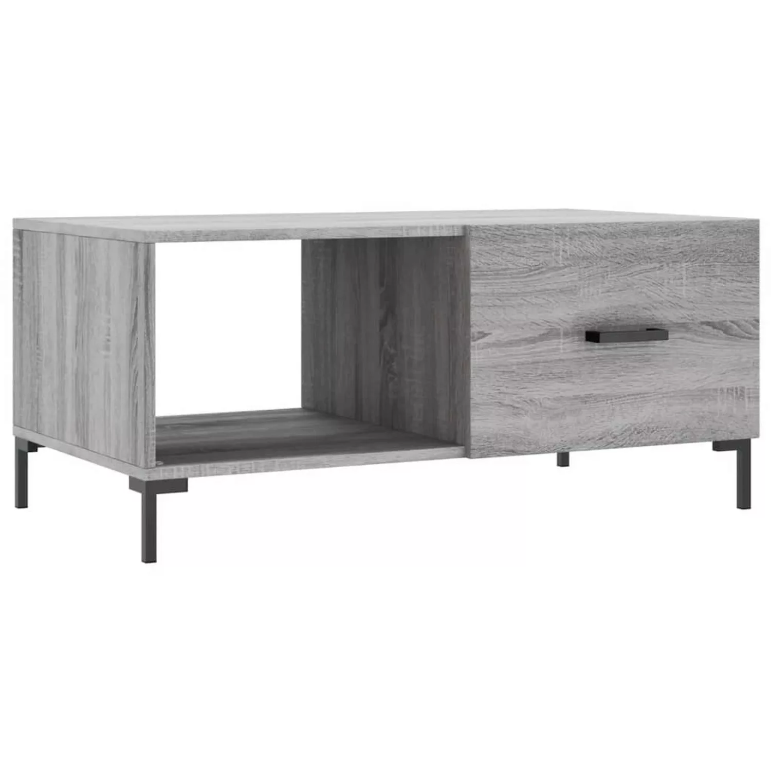 vidaXL Couchtisch Grau Sonoma 90x50x40 cm Holzwerkstoff Modell 1 günstig online kaufen