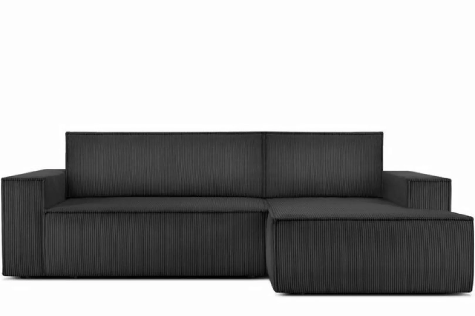 KONSIMO® Ecksofa NAPI Ecksofa rechts, hergestellt in der EU,mit Schlaffunkt günstig online kaufen