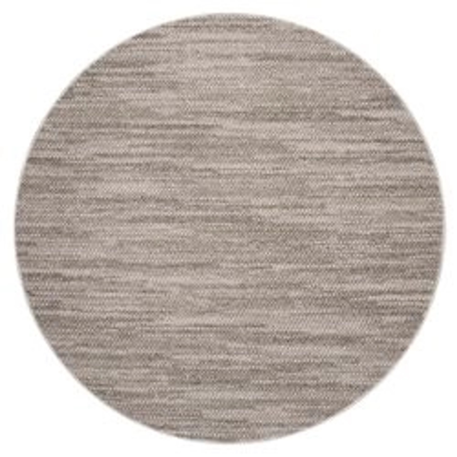 payé Teppich Linda 43 Kurzflor Rund 120x120 cm Taupe Struktur Boho günstig online kaufen