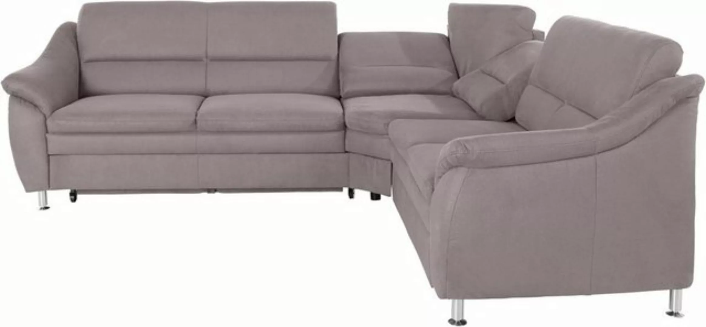 Places of Style Ecksofa "Cardoso L-Form", mit Trapezecke für mehr Sitzkomfo günstig online kaufen