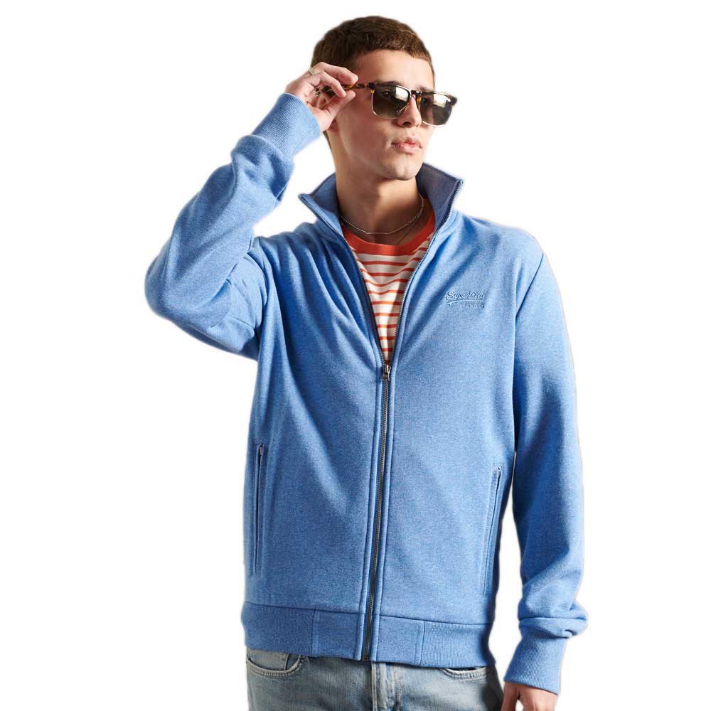 Superdry Orange Label Track Loopback Sweatshirt Mit Durchgehendem Reißversc günstig online kaufen
