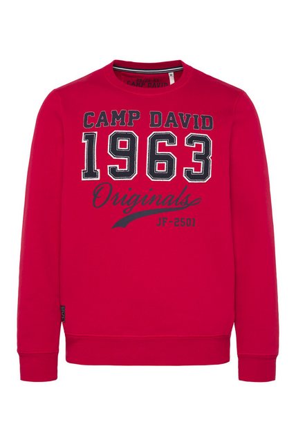 CAMP DAVID Sweater mit weicher Innenseite günstig online kaufen