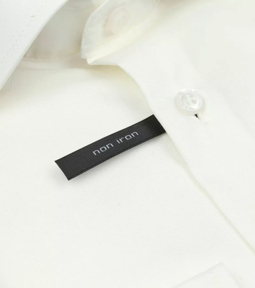 Ledub Hemd Off-White - Größe 42 günstig online kaufen