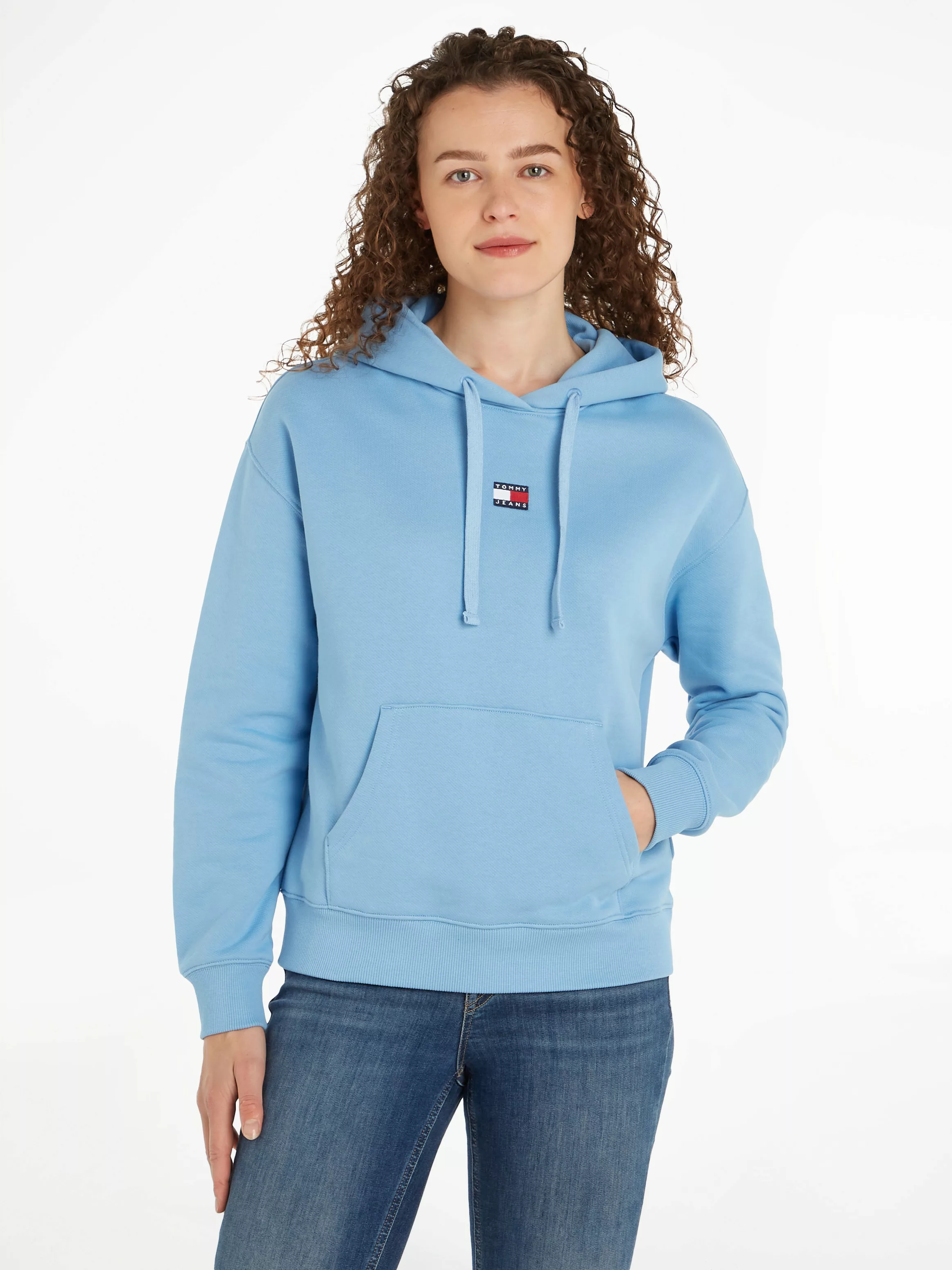 Tommy Jeans Kapuzensweatshirt TJW BXY BADGE HOODIE mit Logostickerei günstig online kaufen