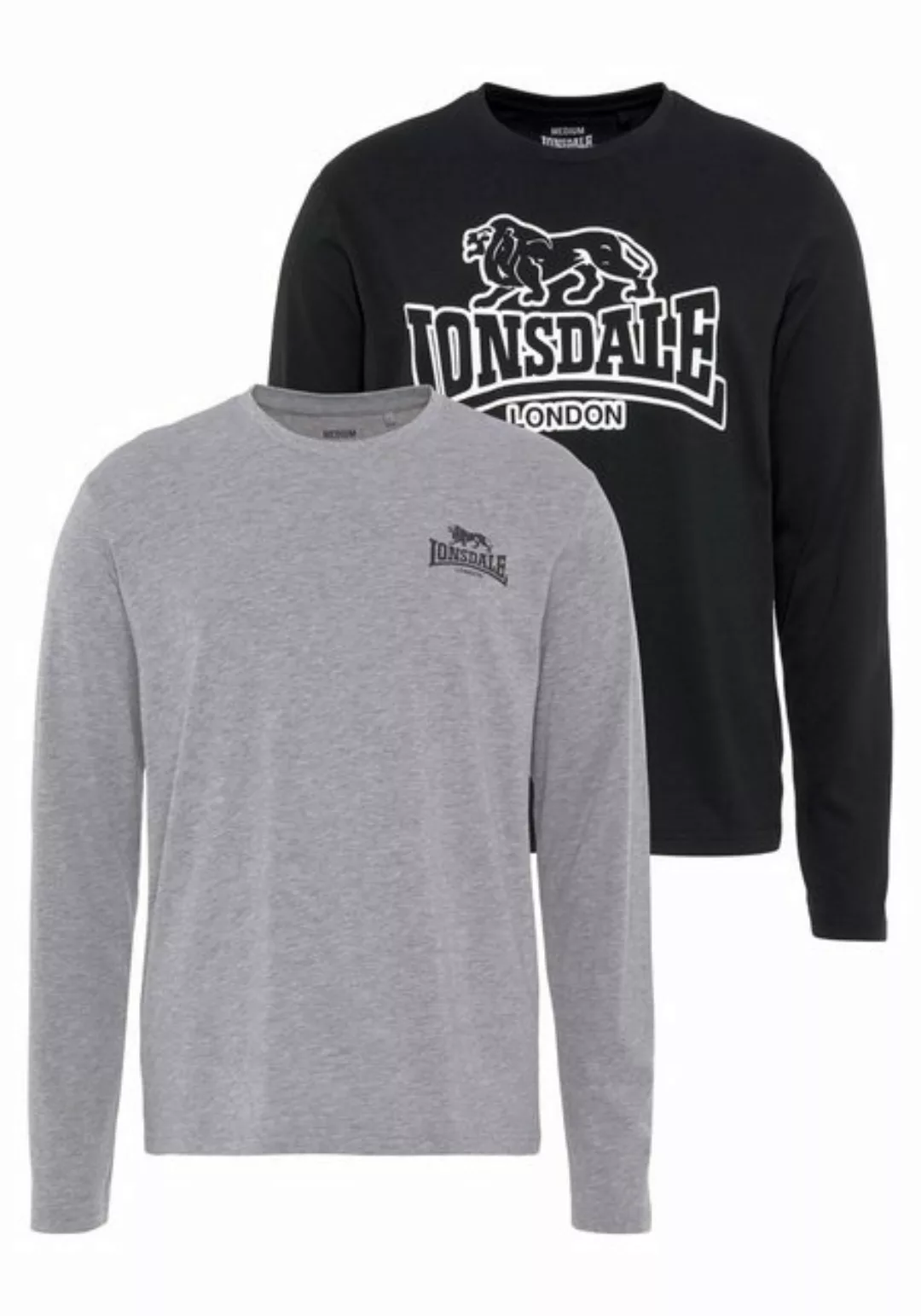 Lonsdale Langarmshirt (Packung, 2-tlg., 2er-Pack) günstig online kaufen