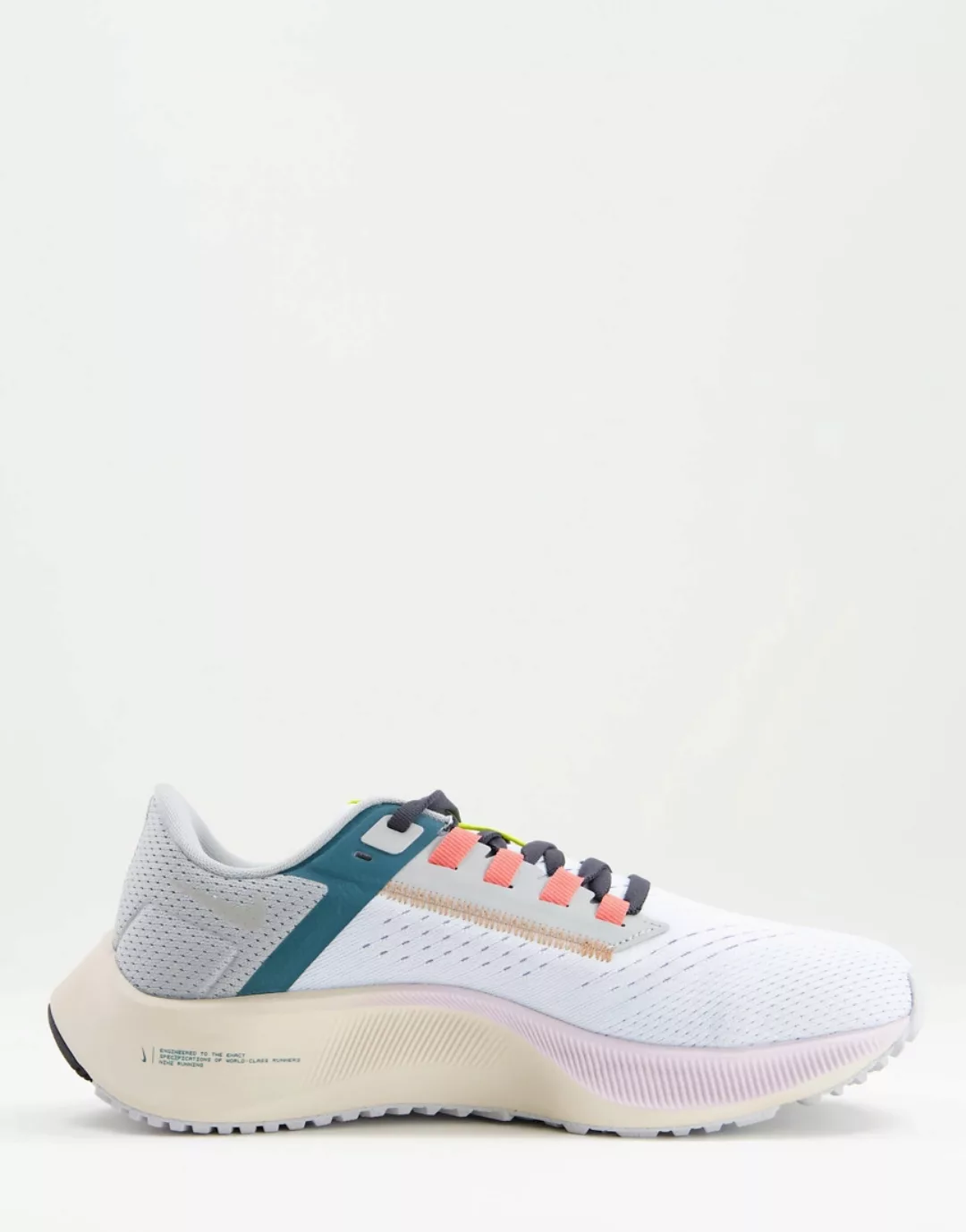 Nike Running – Air Zoom Pegasus 38 – Bunte Sneaker-Weiß günstig online kaufen