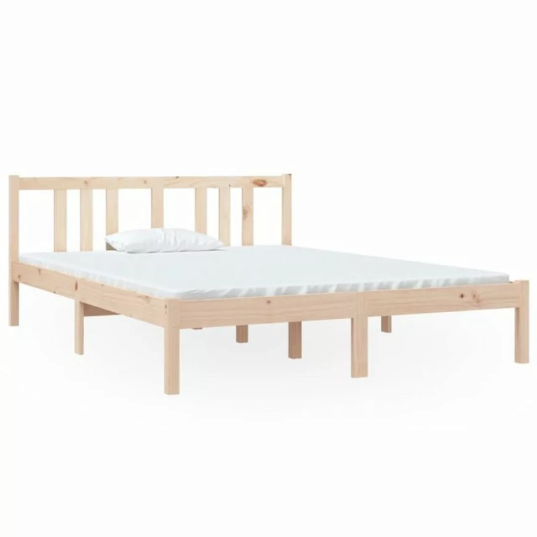 furnicato Bett Massivholzbett 140x190 cm günstig online kaufen