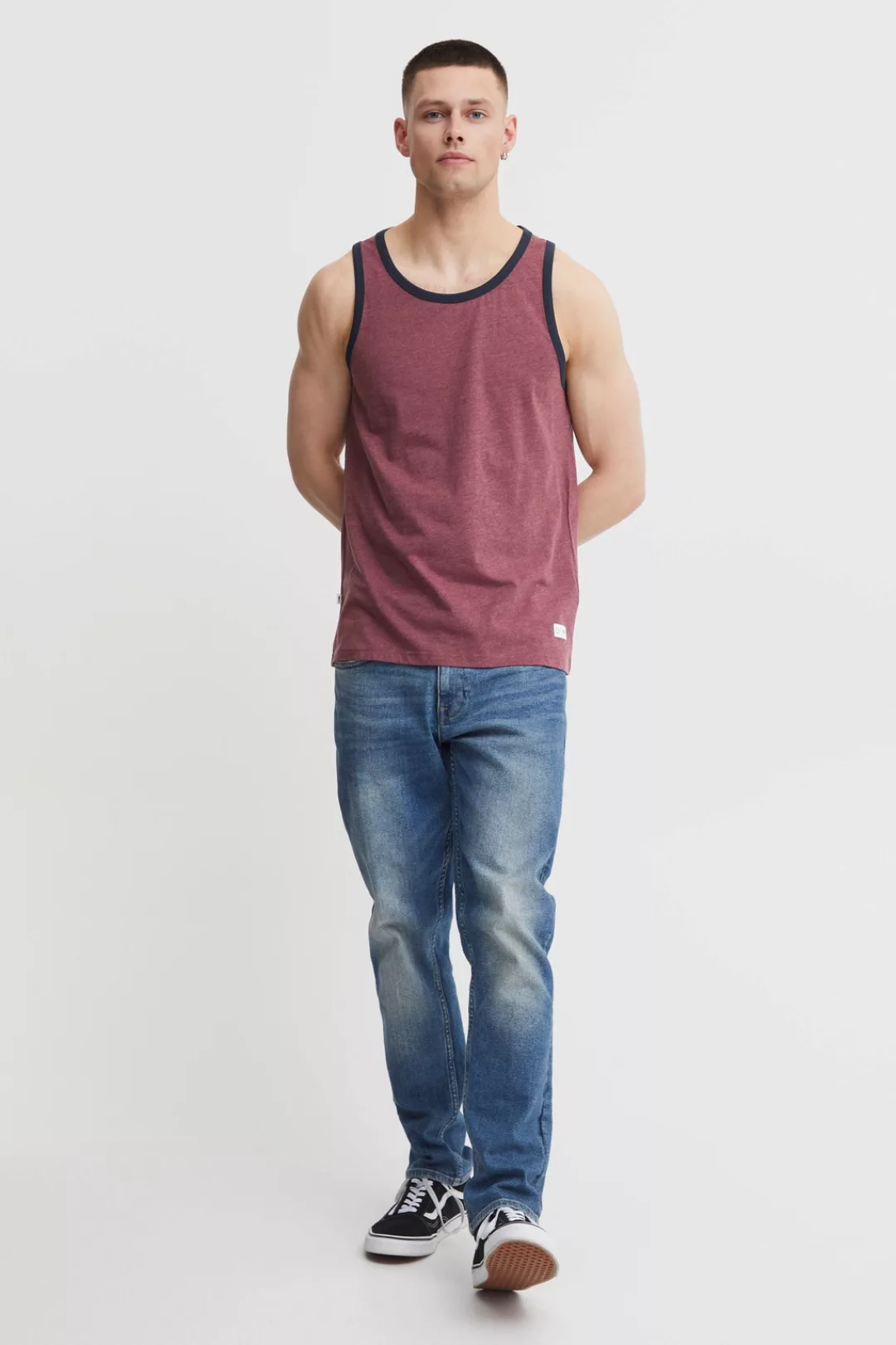 !Solid Tanktop SDMalino Top mit farblich abgesetzten Kanten günstig online kaufen